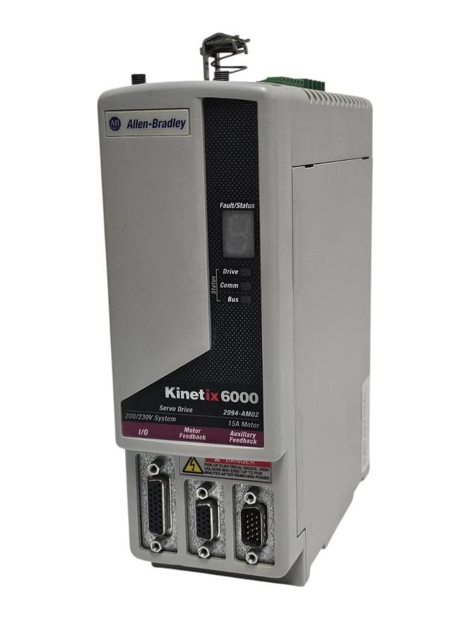 Used ALLEN BRADLEY 2094-AM02 SER. A KINETIX 6000 AXIS MODULE 2094AM02 /A