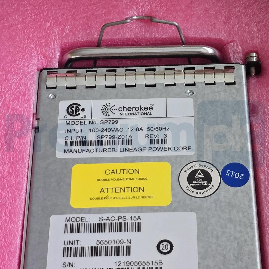 Invensys Foxboro Enterasys S-AC-PS-15A | P0973LJ S4 AC Power Supply SP799-Z01A