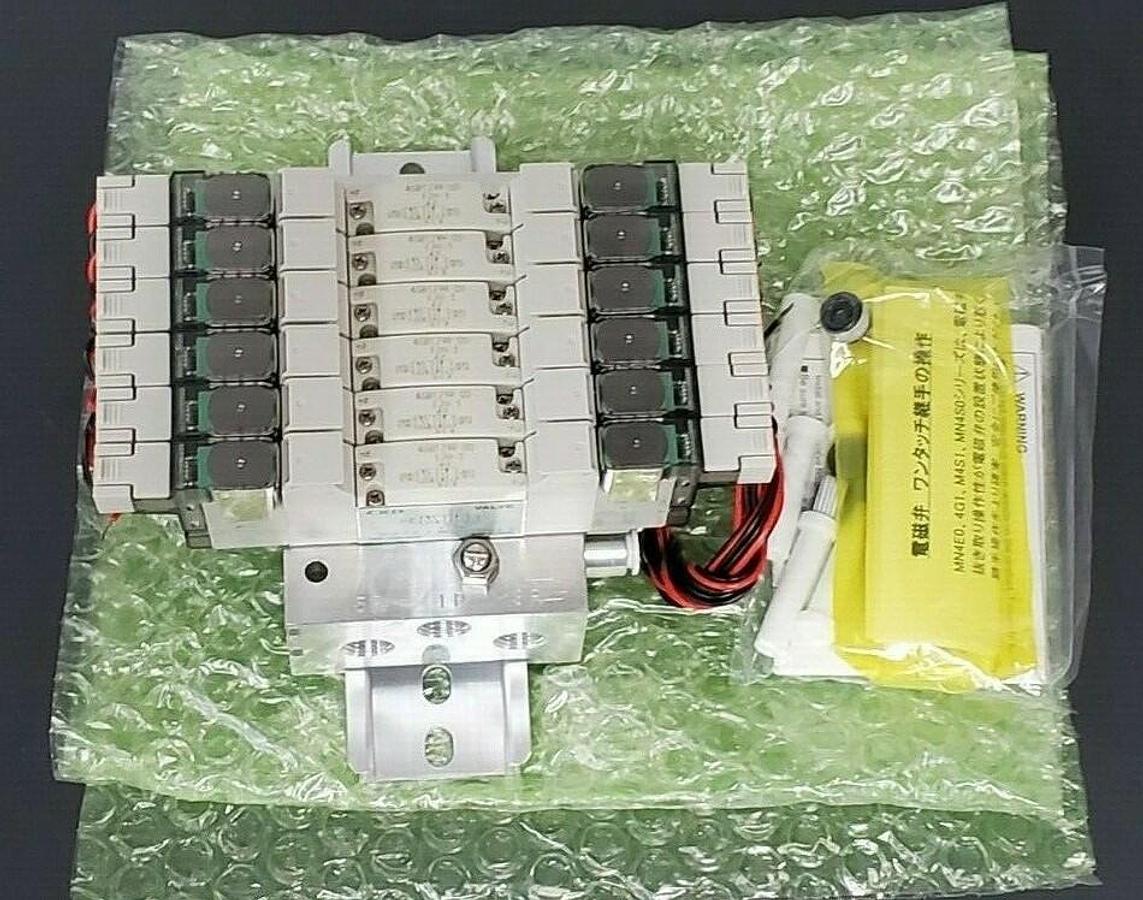 NIB CKD M4GB120R-C6-E2HD-6-3 VALVE MANIFOLD ASSEMBLY M4GB120RC6E2HD63
