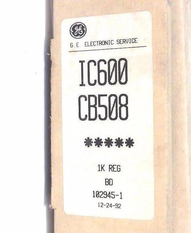 Refurbished REPAIRED GE FANUC IC600CB508A MEMORY MODULE 1-K REGISTER 44B712802-002/1 MIPR1B