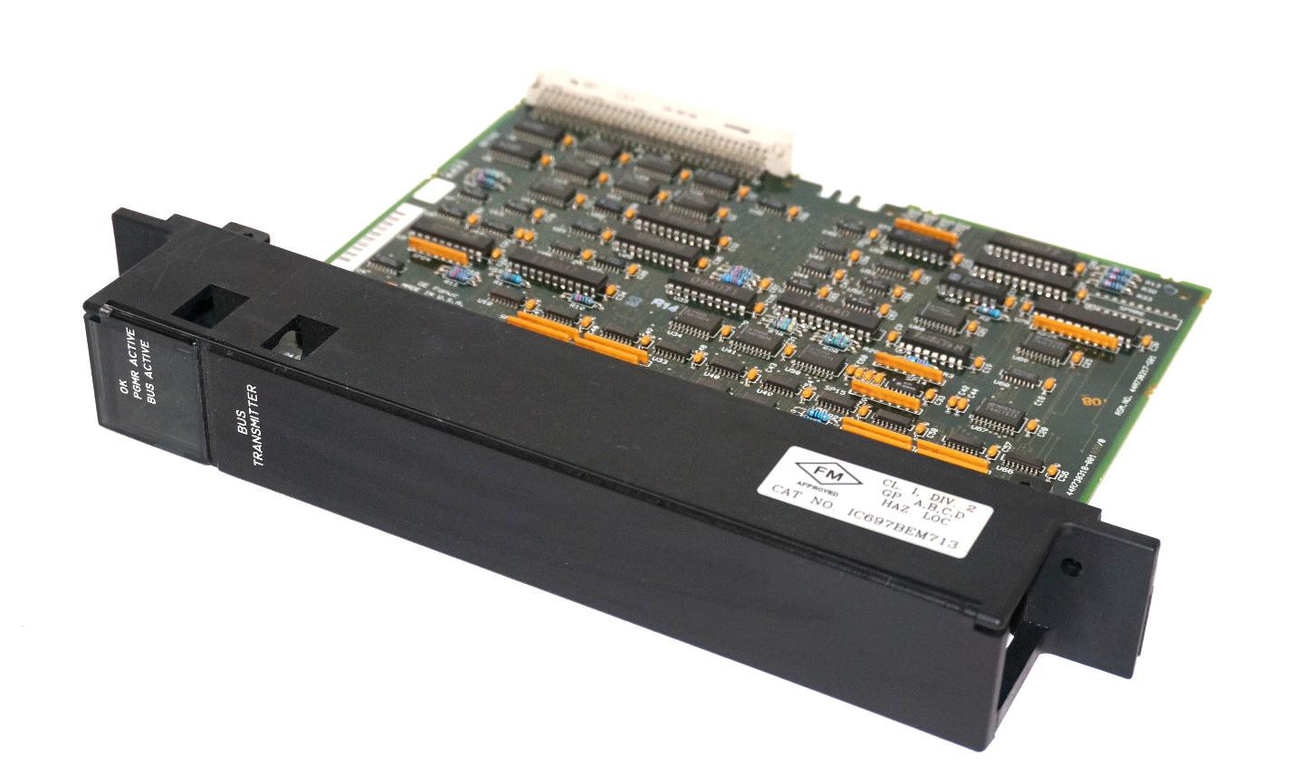 Used GE FANUC IC697BEM713F BUS TRANSMITTER IC697BEM713 44A730317-G01