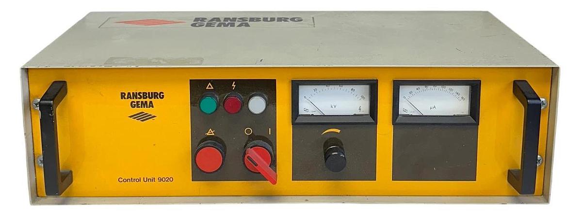 Used RANSBURG GEMA 9020-1 / 90201 CONTROL UNIT 9020 100-240V 40VA 50/60Hz USNP