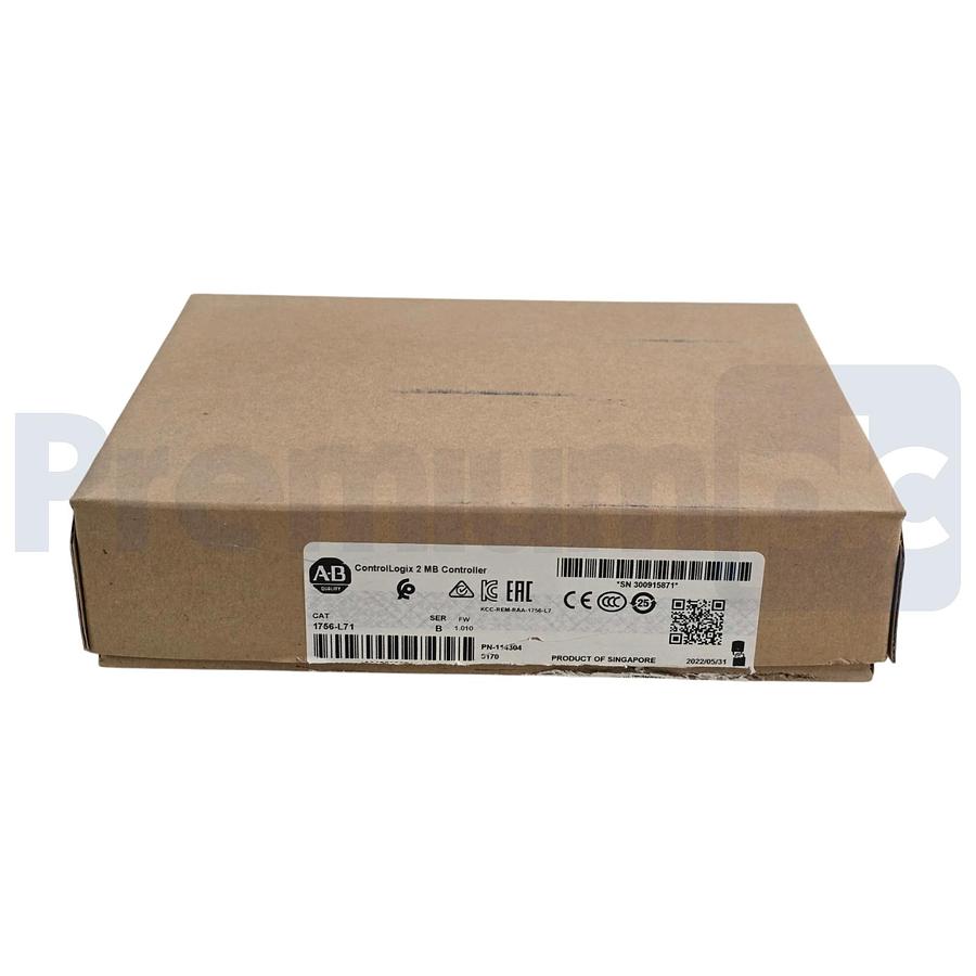 Used Opened Pre-Owned Allen-Bradley 1756-L71 /B ControlLogix 5571 2MB Controller 2022