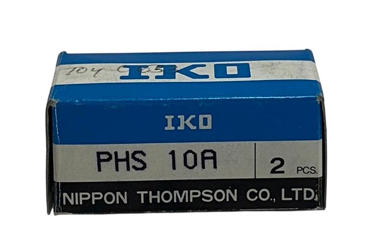 Used 2 NIPPON IKO PHS 10A / PHS10A RIGHT HAND ROD END BEARINGS 10mm BORE/26mm OD NSMP