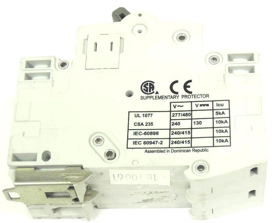 Used CUTLER-HAMMER WMS2D10 CIRCUIT BREAKER D10, 10AMP 2POLE