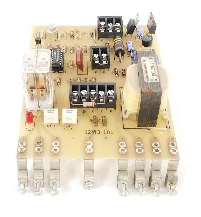 Used NEW FENNER INDUSTRIAL CONTROLS 12M3-101 VOLTAGE SENSOR BOARD 12M3101
