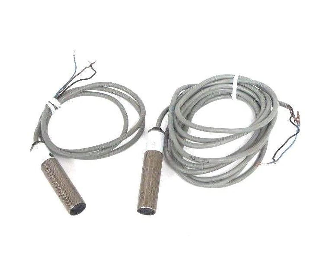 Used LOT OF 2 BALLUFF BOS 18M-WO-7RB-BO-L PHOTOELECTRIC SENSORS 20-250VAC, 45-65HZ