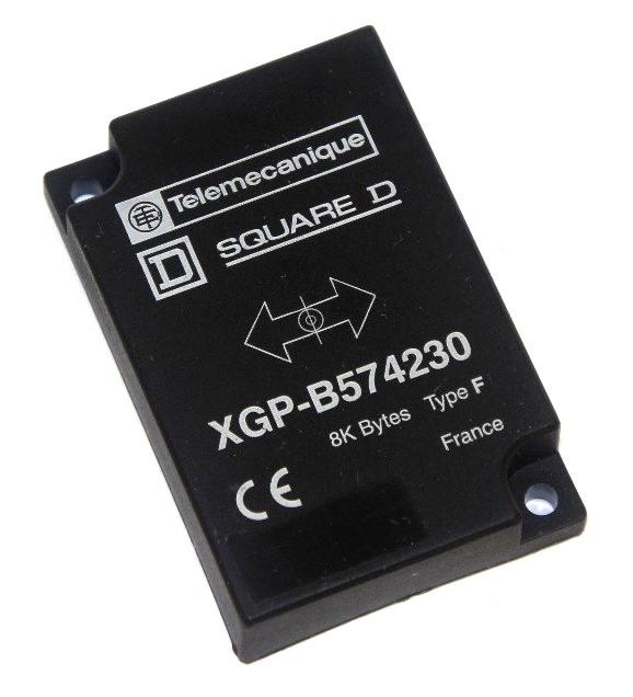 Used SQUARE D XGP-B574230 READ/WRITE TAG 8K BYTES, XGPB574230, TYPE F