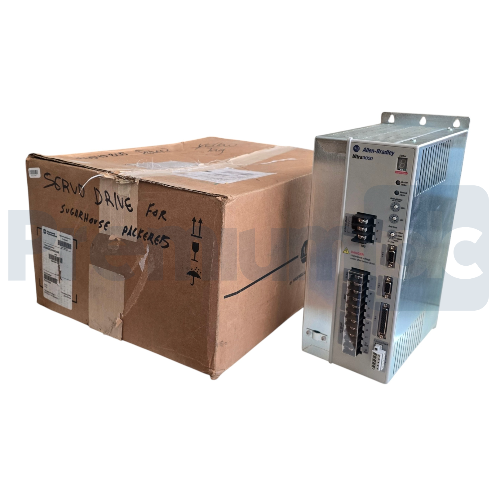 Used Allen Bradley 2098-DSD-HV050-DN /B Ultra3000 DeviceNet Servo Drive 460V REMAN