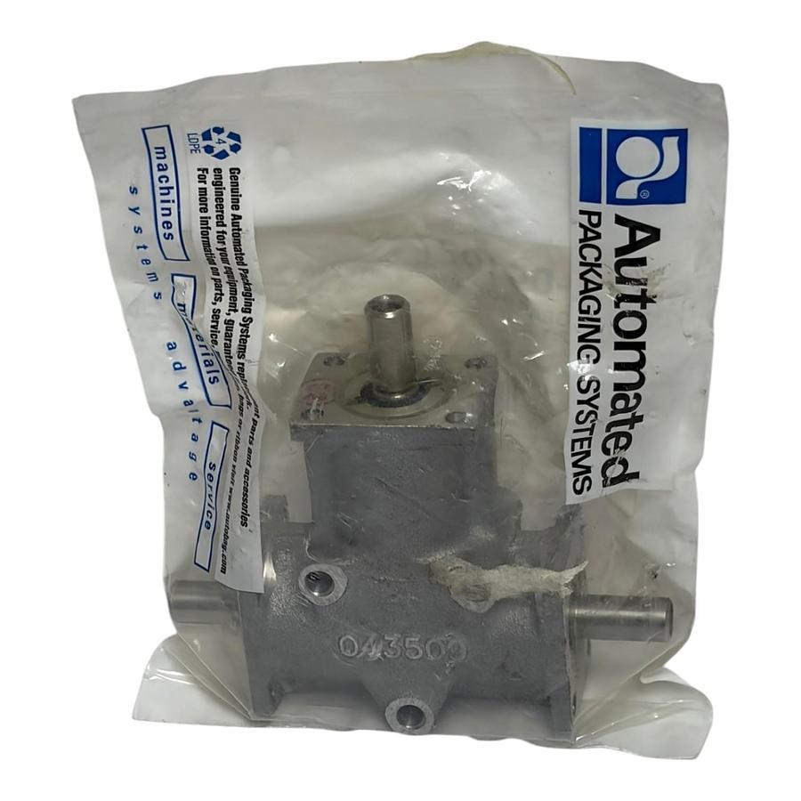 Used Automated Packaging Systems 2-001077 Mitered 3-Way Gear Box 2:1 Autobag - NSFS