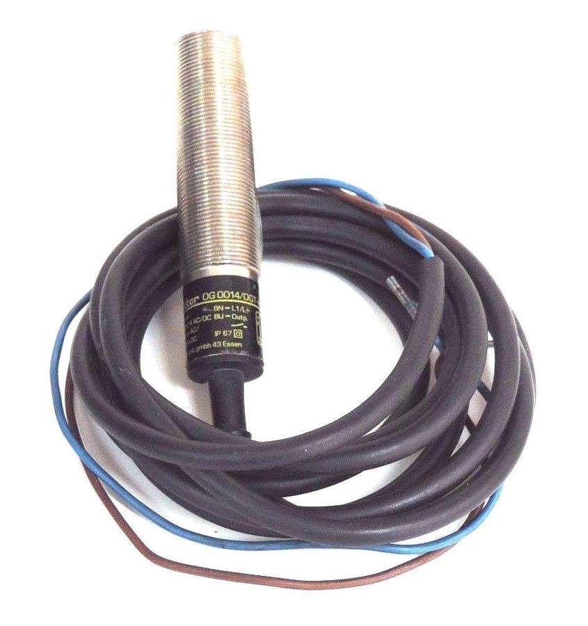 Used IFM EFECTOR OG0014/OGT-HBOA PROXIMITY SENSOR 100MM, 250MA, 90/250V AC/DC