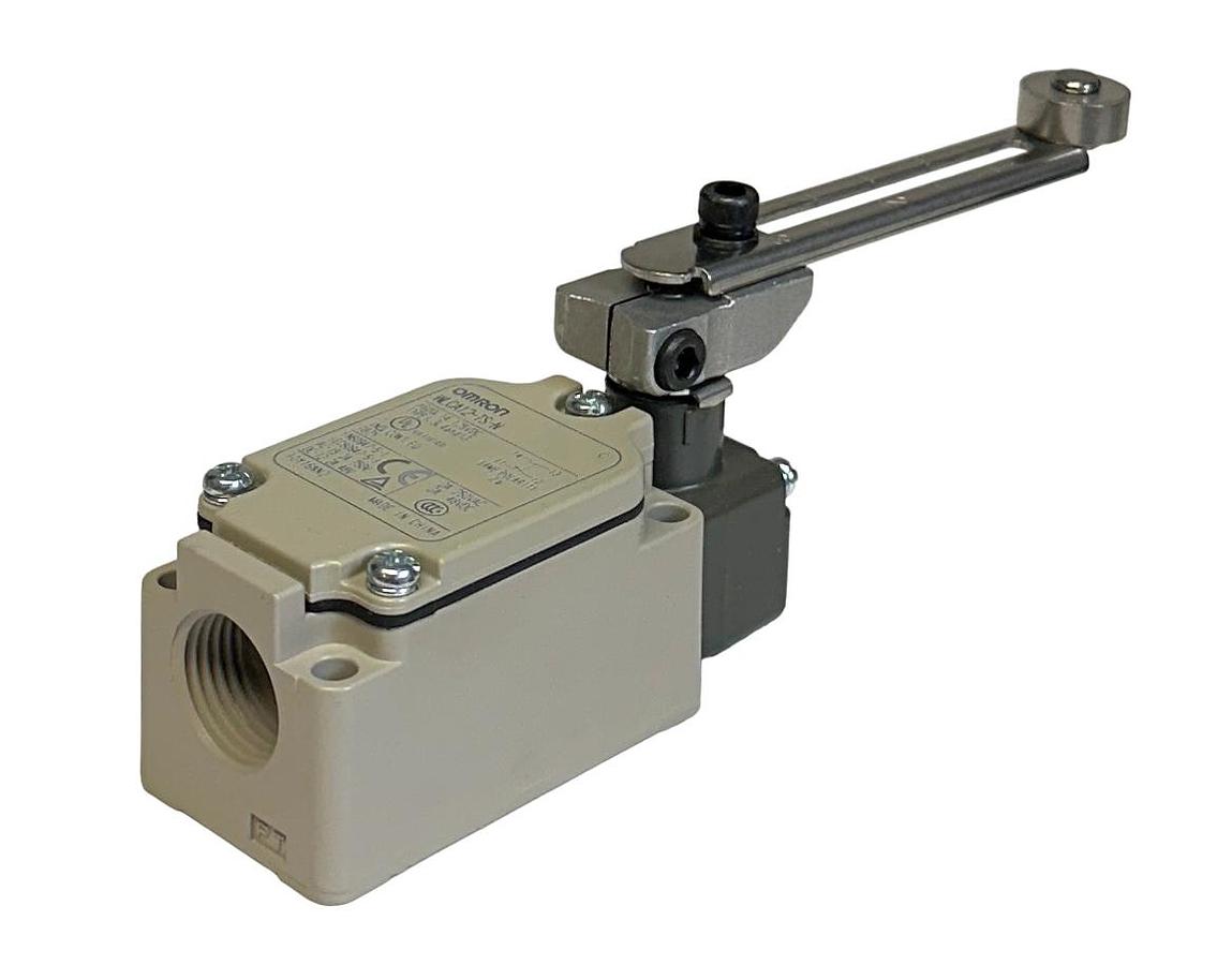 Used OMRON WLCA12-TS-N / WLCA12TSN LIMIT SWITCH ADJUSTABLE ROLLER SPDT NSMP