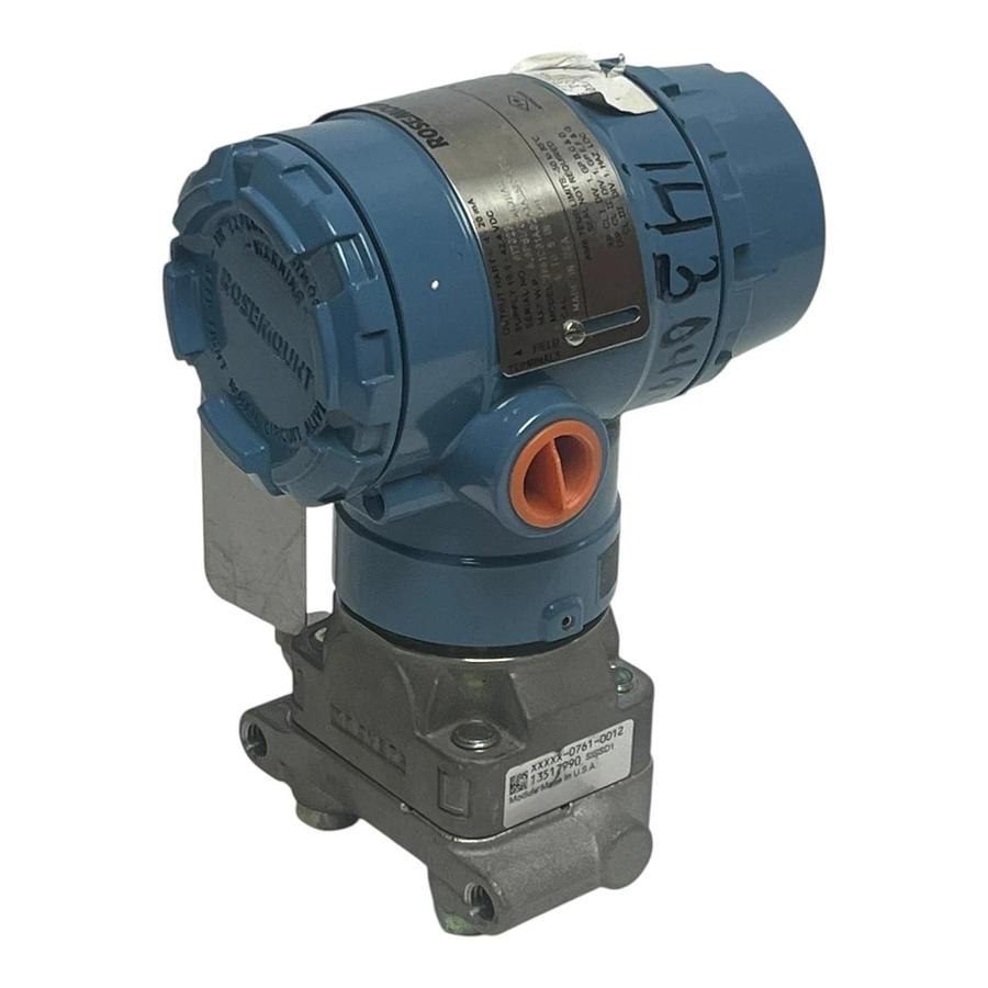 Rosemount 2051C Coplanar Pressure Transmitter 2051CG1A02A1AS5E5M5Q4 HART