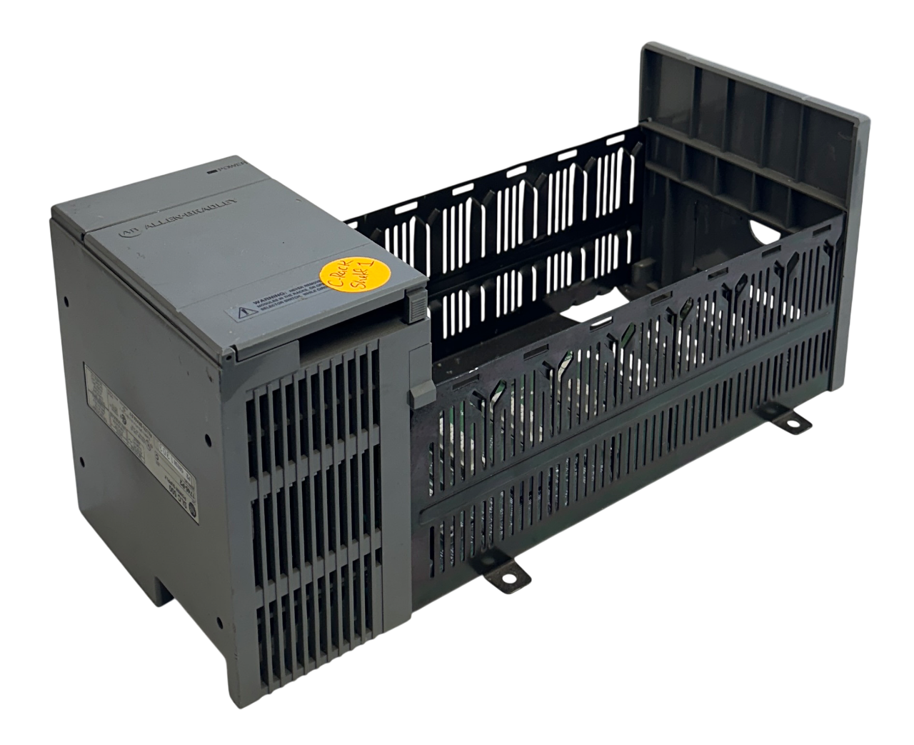 Used ALLEN BRADLEY 1746-P2 /C SLC 500 POWER SUPPLY W/ 1746-A7 /A SLOT RACK 7SLOT USNP