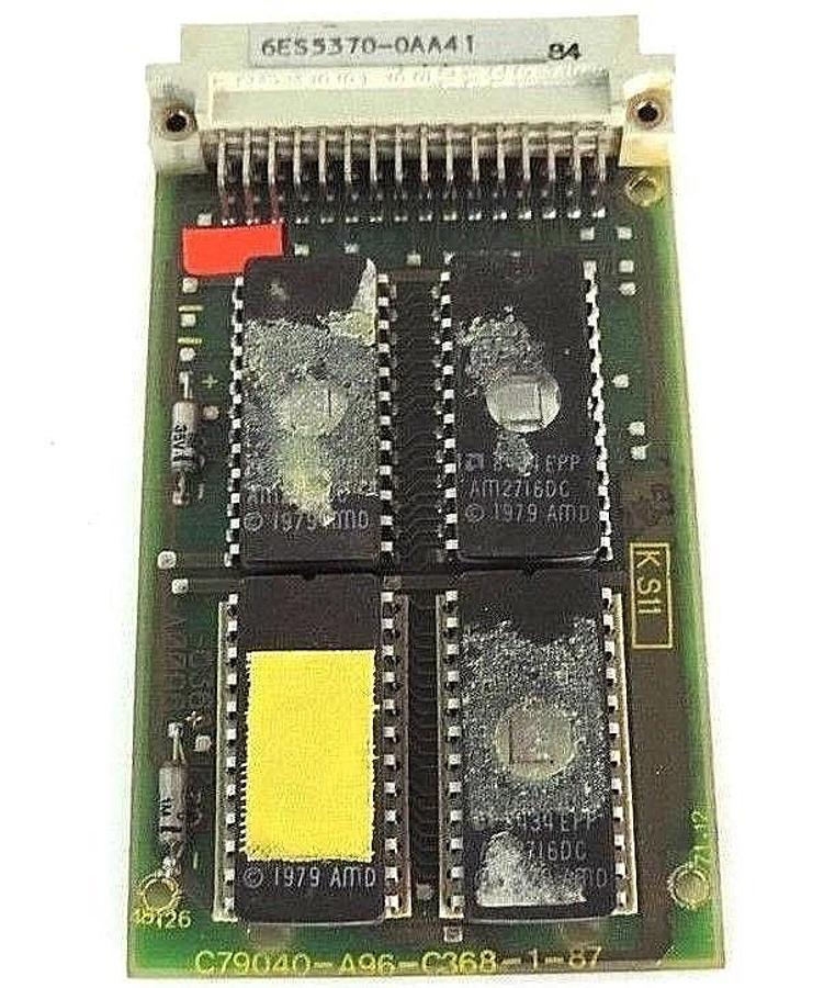 Used SIEMENS 6ES5370-0AA41 MEMORY SUBMODULE EPRO 6ES5-370-0AA41
