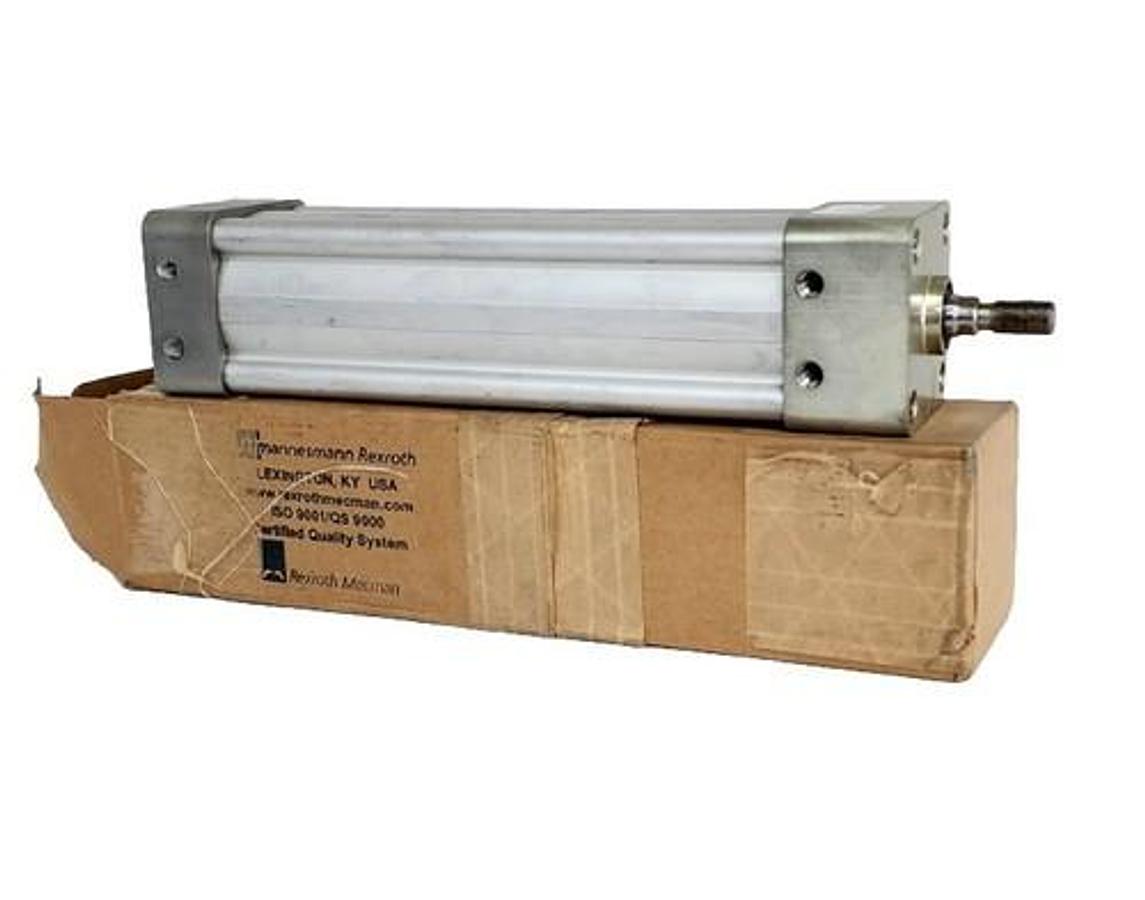 Used NIB BOSCH REXROTH TM-831000-03080 PNEUMATIC CYLINDER 2 1/2 INCH BORE