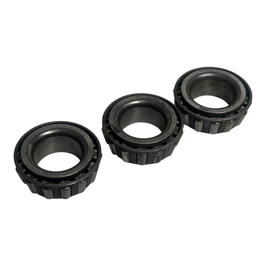 Used Lot of 3 NTN 4T-1988 Tapered Roller Bearing Cones 1.125" Bore Japan New