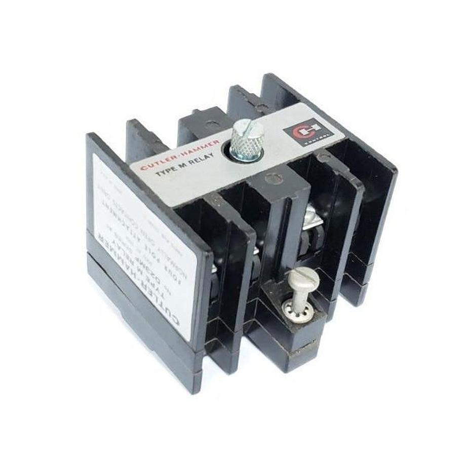 Used NIB CUTLER-HAMMER D23MF TYPE M RELAY, SERIES A1, 300VAC