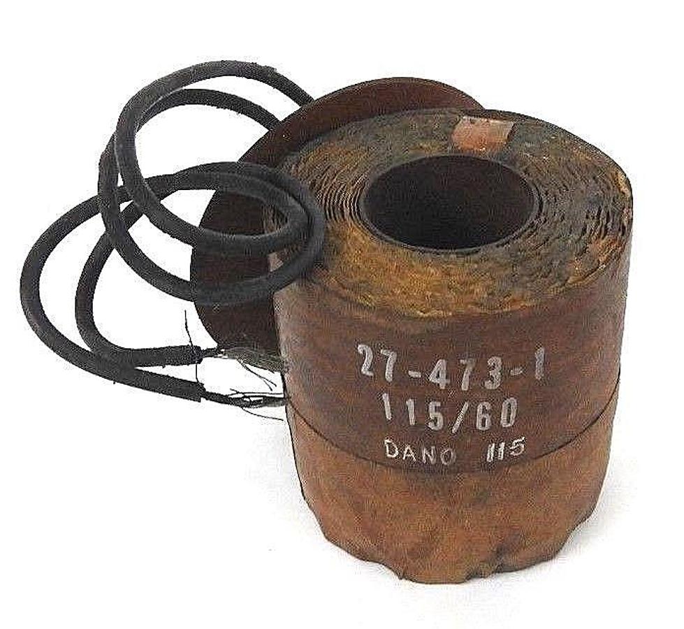 Used NEW ASCO 27-473-1 SOLENOID COIL 115V, 60HZ, 274731