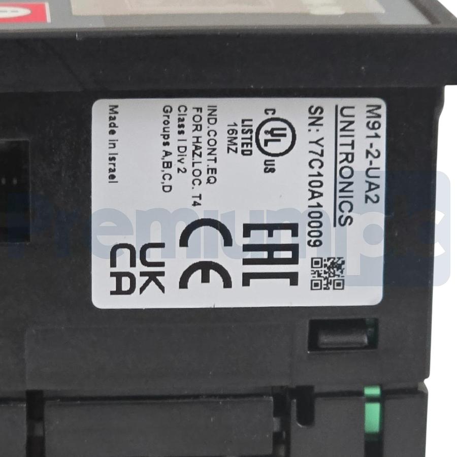 Used Unitronics M91-2-UA2 | M91 All-In-One Programmable Controller HMI w/Keypad NSNP