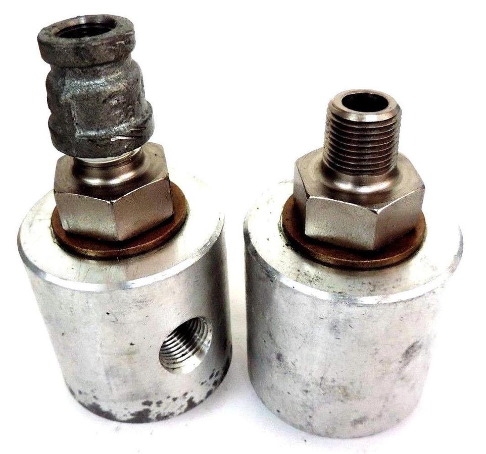Used LOT OF 2 DEUBLIN 21-001-113 ROTOR UNIONS 3/4" 21001113