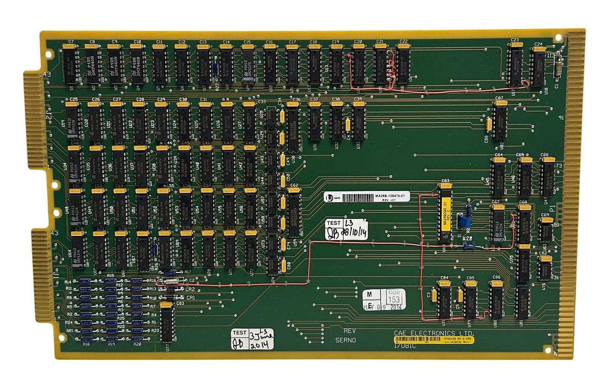 Used L3 MAPPS CAE MA268-106474-01 / MA32436.04.2.268 MODIFIED IOBIC CCA BOARD NSMP