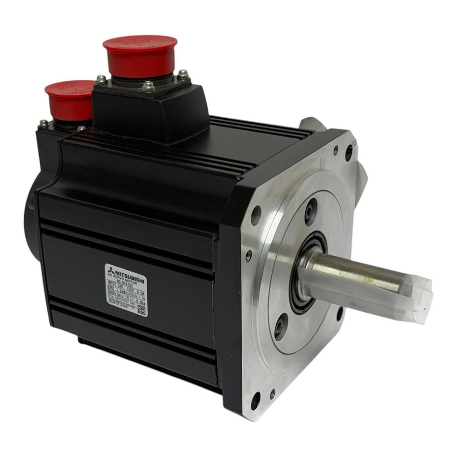 Used Mitsubishi HC-SFS152 AC Servo Motor 1.5kW 2000 RPM 122V 9A New Surplus