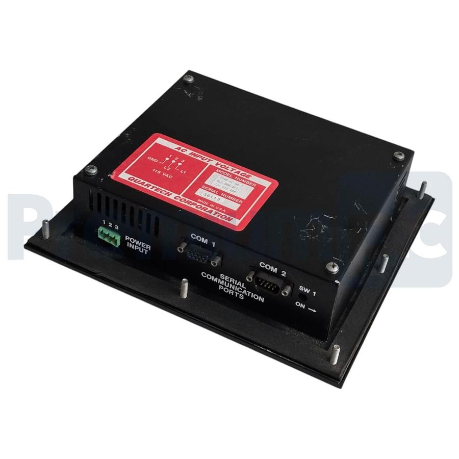 Used Quartech 9900-AC-AB-3 v1.65 HMI Control Panel for SLC 500 DF1 32K RAM 9900ACAB3