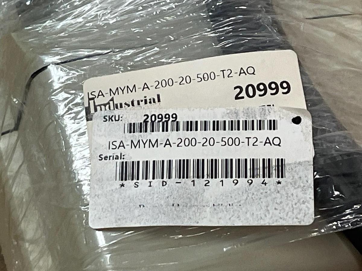 Used IAI ISA-MYM-A-200-20-500-T2-AQ Linear Actuator | 200W Servo | 500mm Stroke