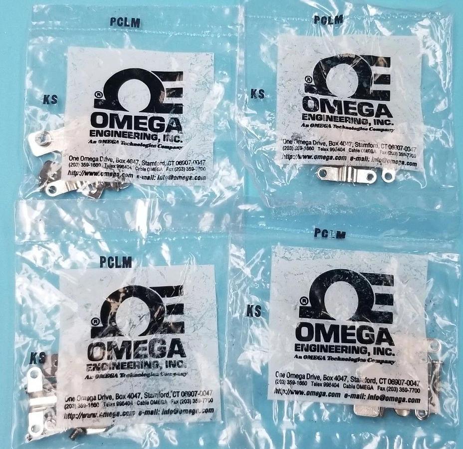 Used LOT OF 4 NEW IN BAG OMEGA PCLM KS CABLE CLAMP KITS