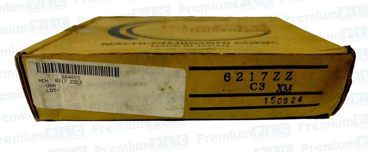 Used NEW NACHI 6217ZZC3 DEEP GROVE BALL BEARING 6217ZZ-C3 6217ZZ-C3 -XM