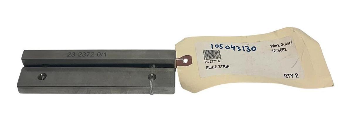 Used 2 HOLAC 23-2372-0/1 / 2323720 OEM SLIDE STRIPS FOR CUTTING MACHINE NSNP