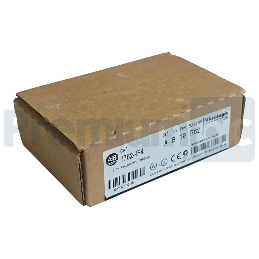 Used Allen Bradley 1762-IF4 /A MicroLogix 1200 4-Ch Analog Input Module Rev. B NSFS 611320152128