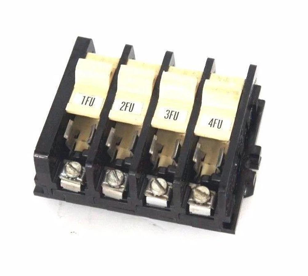 Used LOT OF 4 BUCHANAN FUSE BLOCK HOLDERS