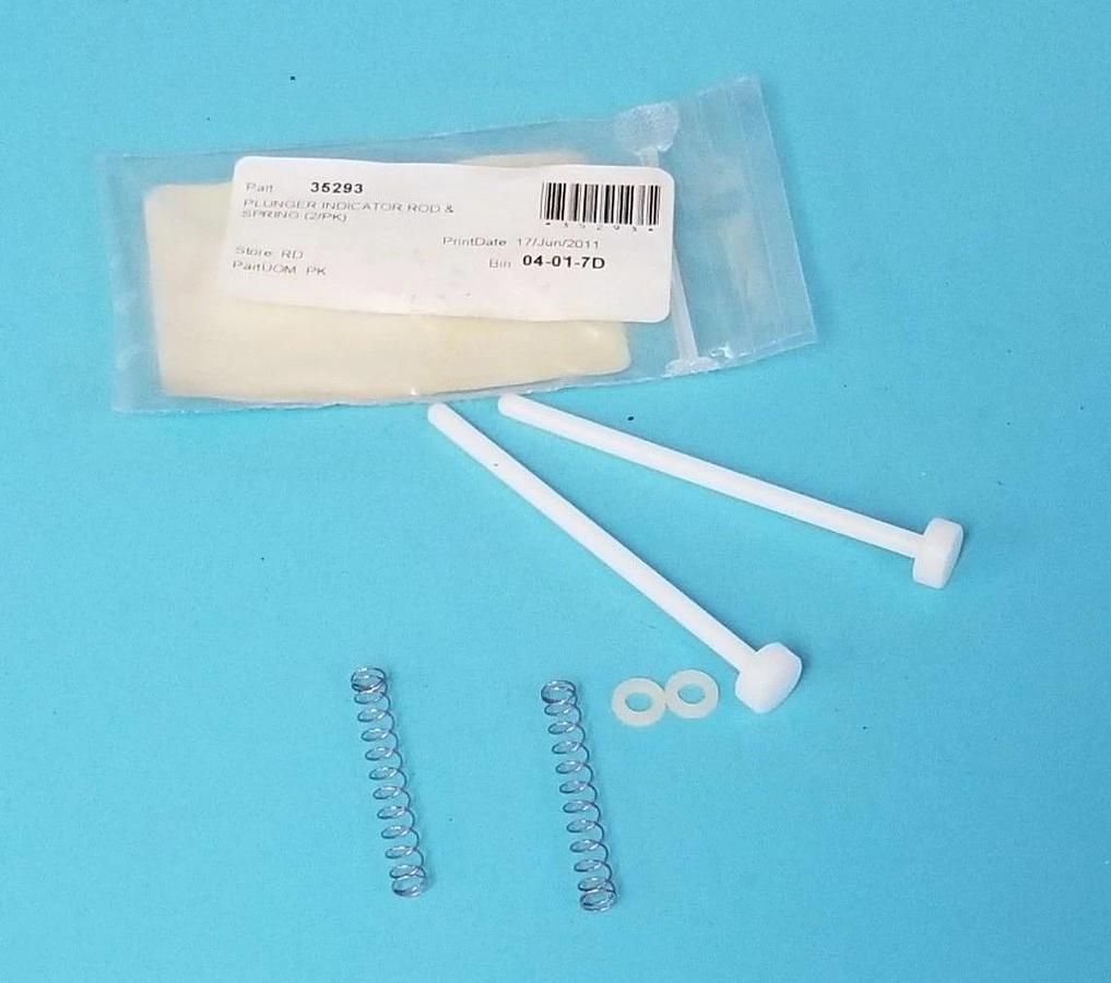 BAG OF 2 NEW OPTIMIZE W-802 PLUNGER INDICATOR ROD AND SPRING KITS 35293, W802