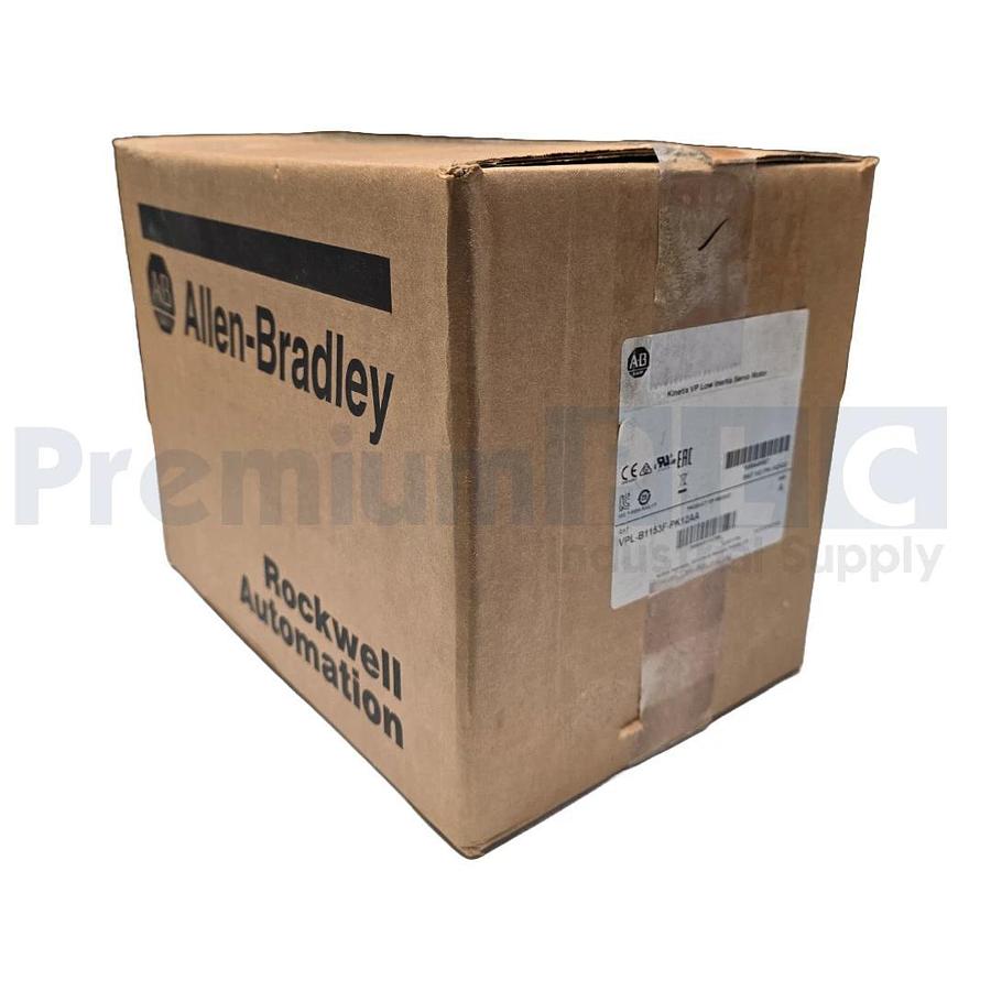 Used ALLEN BRADLEY VPL-B1153F-PK12AA /A KINETIX VPL LOW INERTIA SERVO MOTOR 480V NSFS