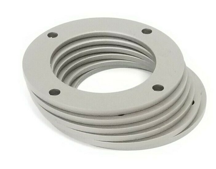 Used LOT OF 6 NEW GENERIC 844B33 RETAINING PLATES 3-1/4'' O.D. 2'' I.D.