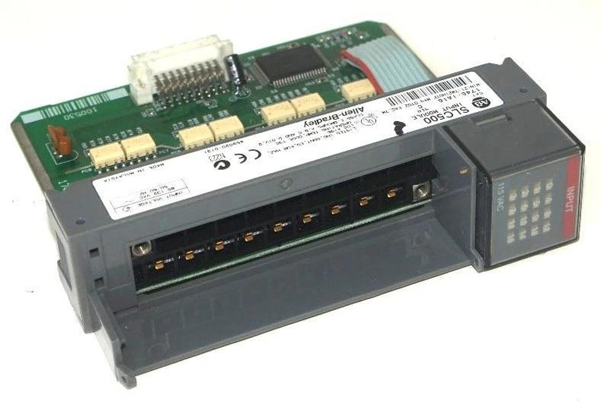 Used ALLEN BRADLEY SLC 500 1746-IA16 INPUT MODULE 85-132VAC 50/60HZ SER C 1746IA16