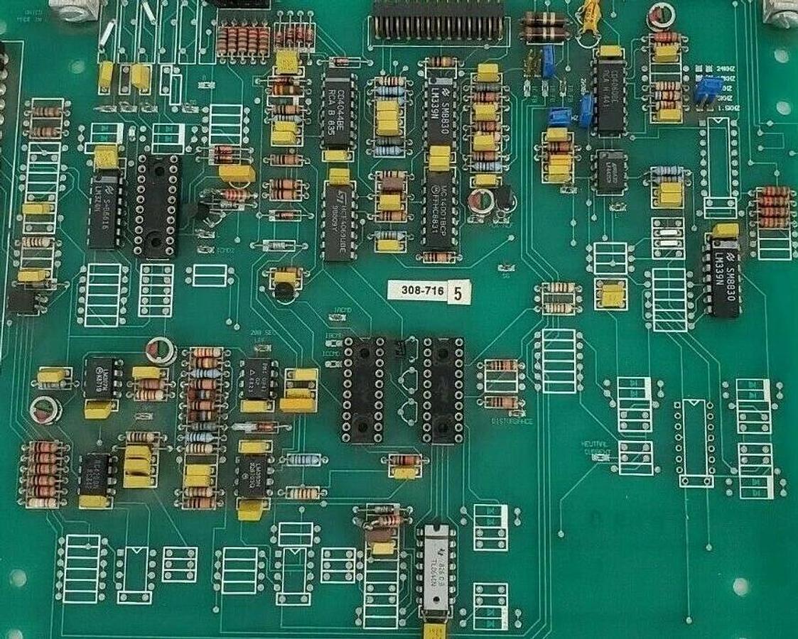 Used UNICO 400-053 REV. 1 CIRCUIT BOARD 400053, 308-716 5