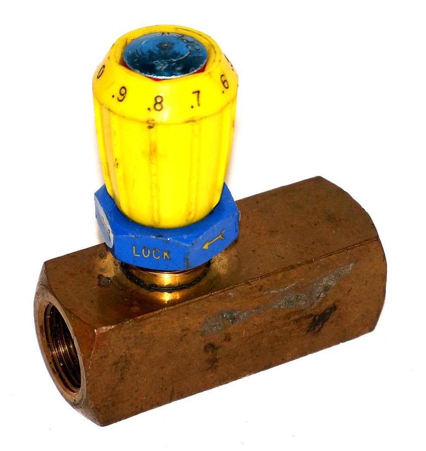 Used DELTROL EFL-35-B EASY READ CONTROL VALVE EFL35B