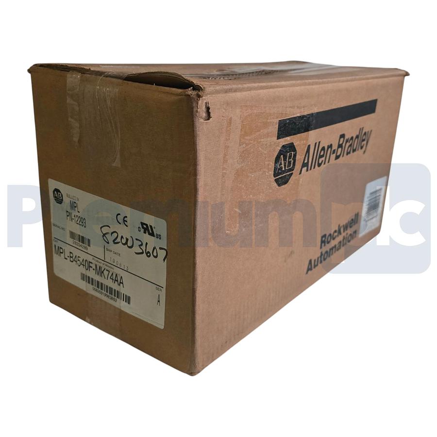 Used Allen-Bradley MPL-B4540F-MK74AA /A Kinetix MPL Servo Motor 460V w/Brake 24V NSMP