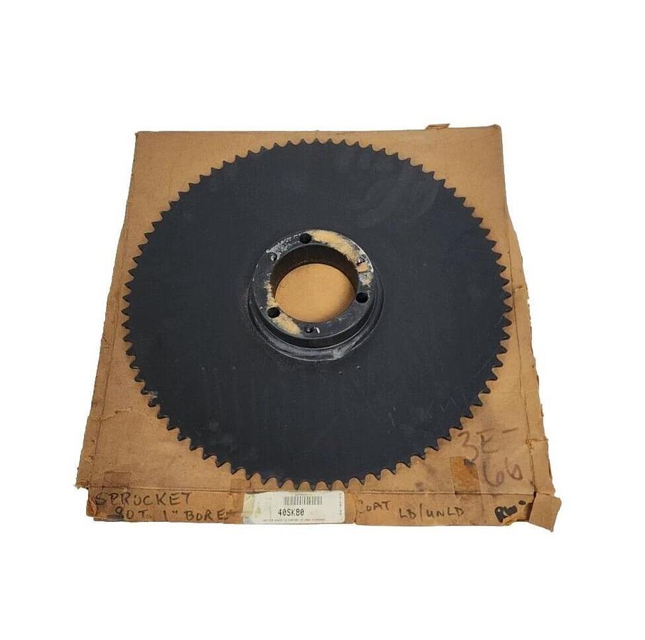 NIB MARTIN 40SK80 ROLLER CHAIN SPROCKET 80 TEETH 4 INCH HUB DIAMETER