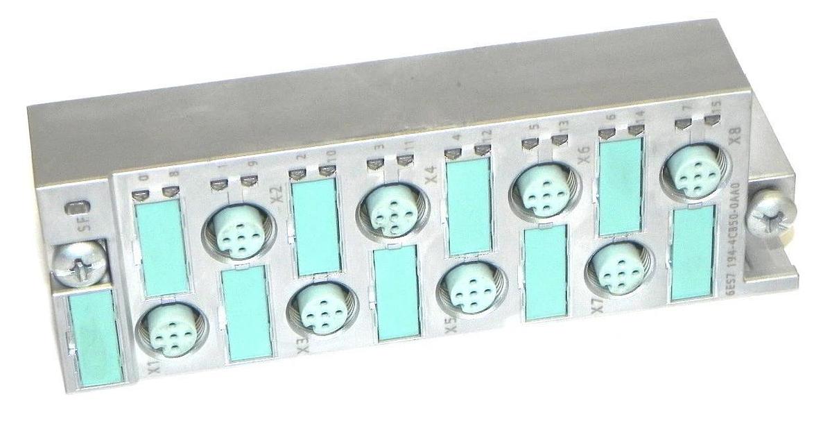 Used SIEMENS 6ES71944CB500AA0 CONNECTING MODULE 6ES7-194-4CB50-0AA0