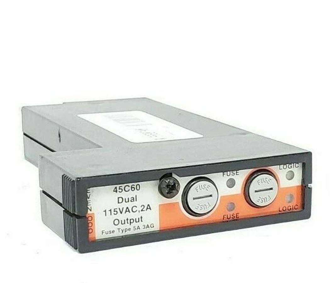 Used RELIANCE ELECTRIC 802812-R AUTOMATE PROGRAMMABLE CONTROLLER OUTPUT MODULE 45C60
