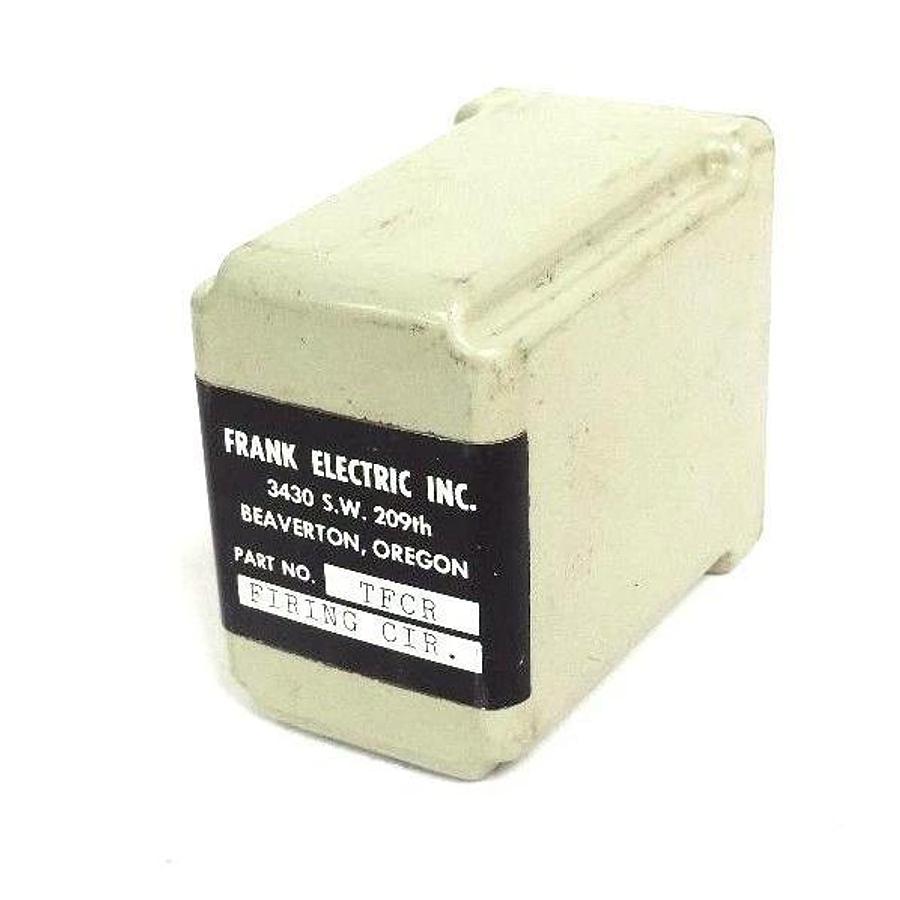 Used FRANK ELECTRIC INC. TFCR FIRING CIR. RELAY