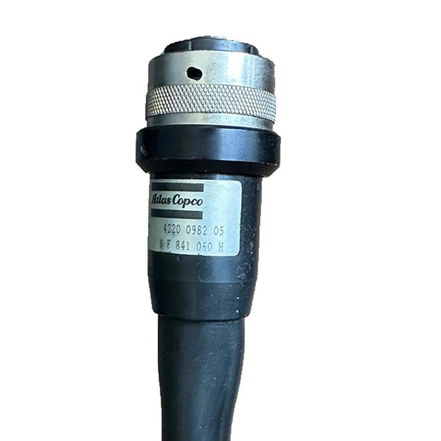 Used ATLAS COPCO 4220 0982 05 / 4220098205 TENSOR NUTRUNNER EXTENSION CABLE 5M