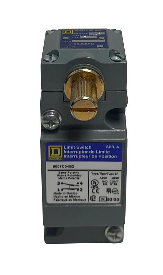 SQUARE D 9007C54B2 /A PLUG-IN LIMIT SWITCH ROTARY ACTUATOR 10A 600V NSMP