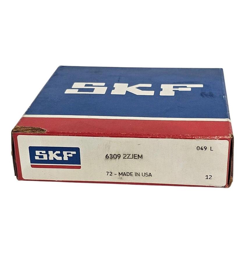 Used SEALED SKF 6309 2ZJEM DEEP GROVE BALL BEARING 63092ZJEM