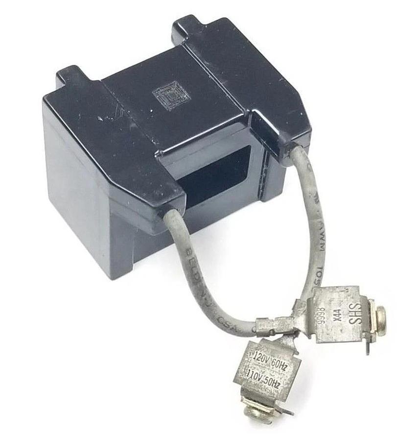 Used SQUARE D 9998X44 COIL 110 VAC 50HZ 120 VAC 60 HZ, 9998-X44