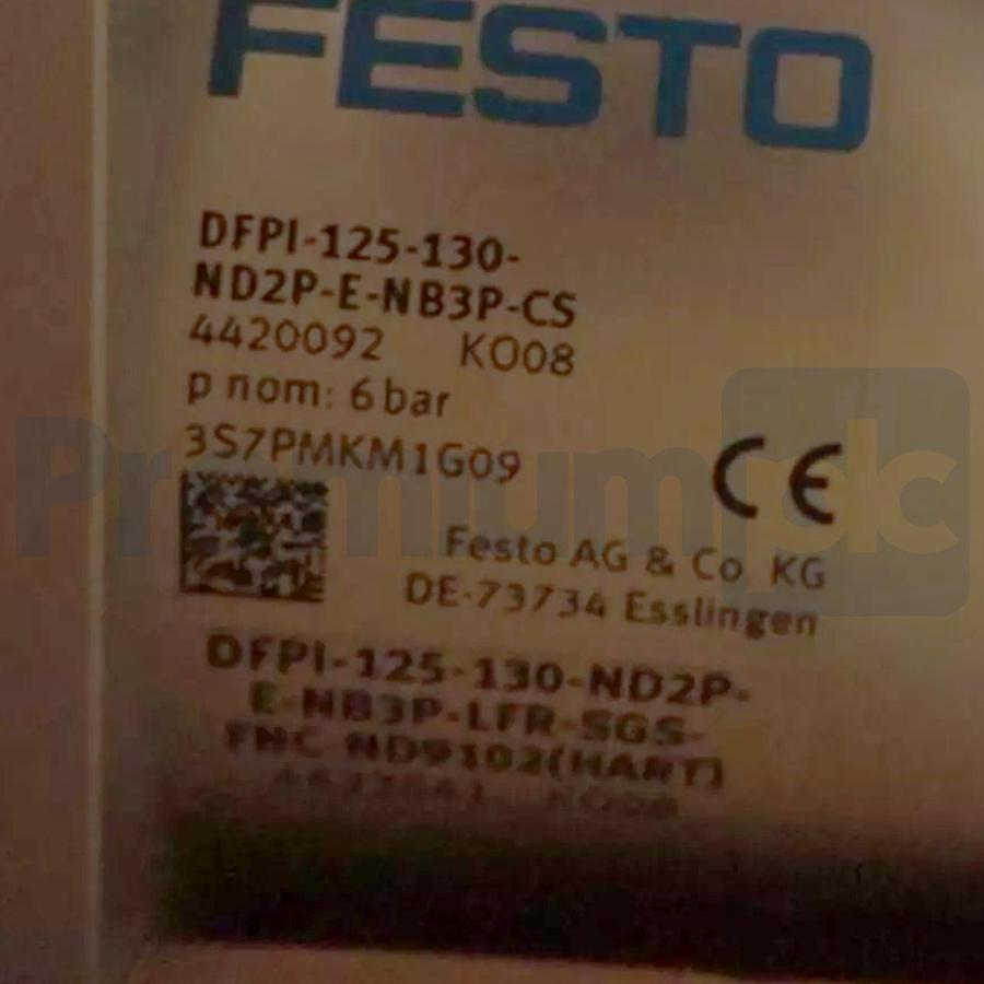 Used Outotec Metso Festo DFPI-125-130 4433541 Dart Valve Actuator ND9102HN Positioner
